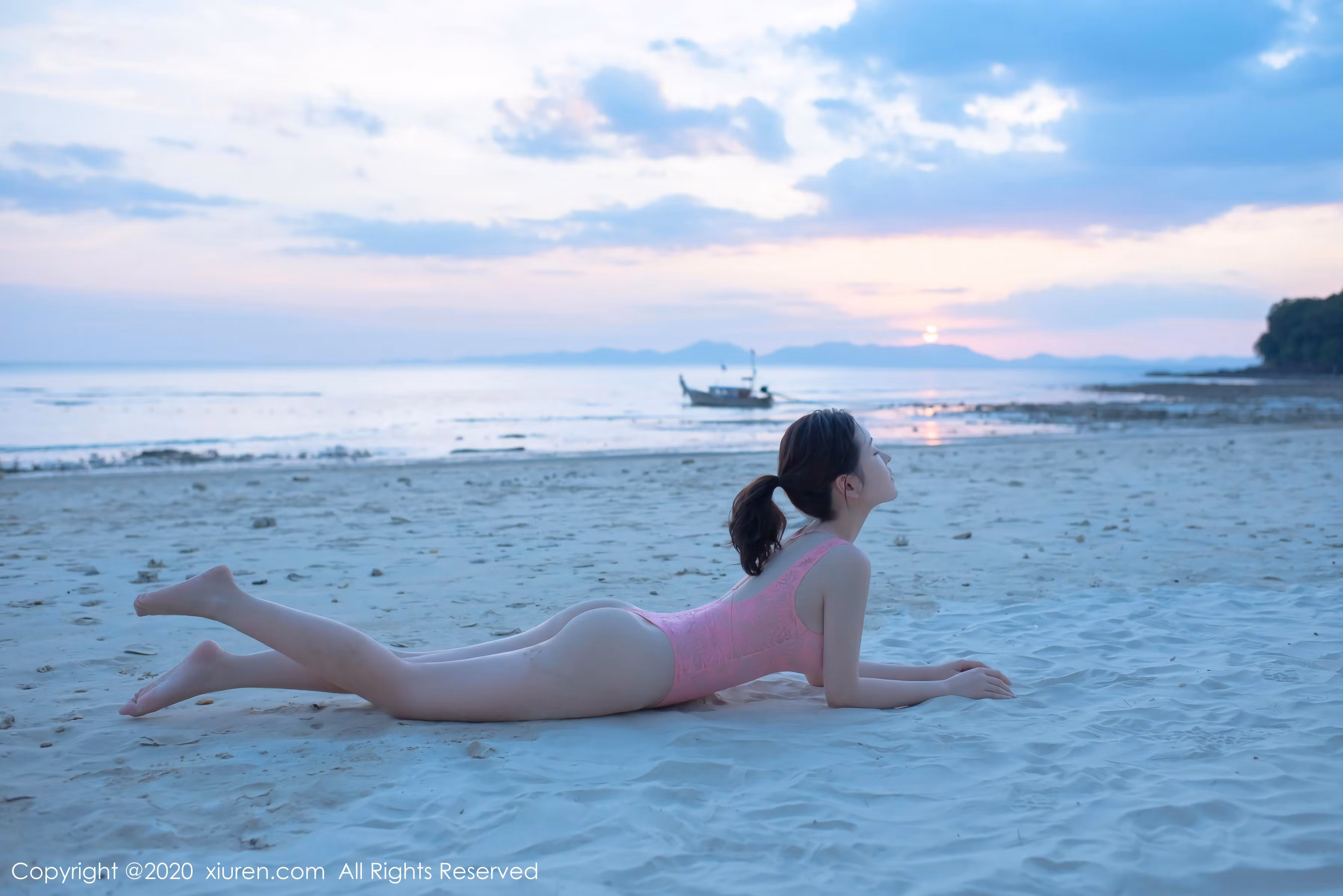 海边木船写真
